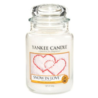 Vonná  sviečka doba horenia 110 h Snow in Love – Yankee Candle