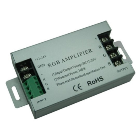 Zosilňovač pre LED pásiky, RGBA-AL30