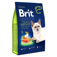 BRIT Premium by Nature Sterilized Salmon granuly pre mačky 1 ks, Hmotnosť balenia: 1,5 kg