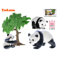 Zoolandia panda s mláďatami a doplnkami
