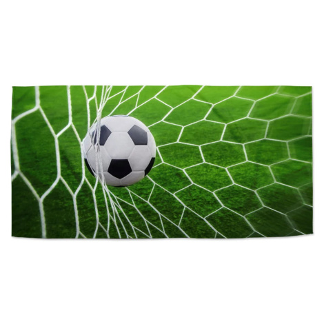 Uterák Futbalová lopta v bráne - 70x140 cm