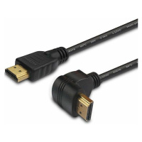 Kábel HDMI (A)- HDMI (A) uhlový 1,5m Savio CL-04  (HDX)