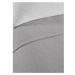 Sivý bavlnený pléd na dvojlôžko 200x230 cm Serenity – Mijolnir