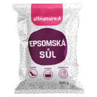 ALLNATURE Epsomská soľ 500 g