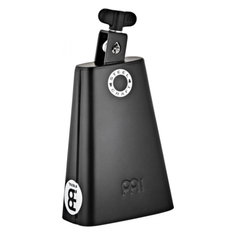 Meinl SCL70B-BK Steel Craft Line Classic Rock Cowbell 7” Big Mouth - Black