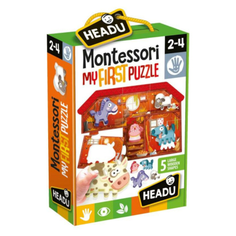 HEADU: Montessori Moje prvé puzzle - Farma