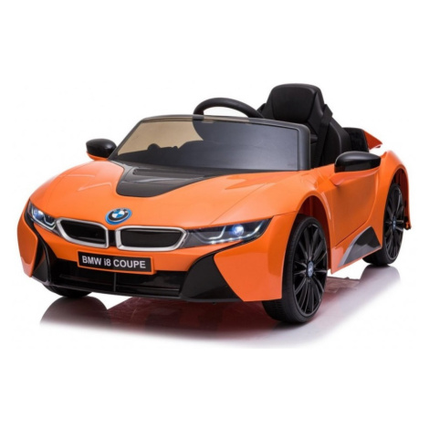 mamido  Elektrické autíčko BMW I8 LIFT oranžové