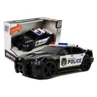 mamido Policajné autíčko 1:20 s pohonom, zvukom a svetelnými efektmi čiernej