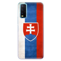 Odolné silikónové puzdro iSaprio - Slovakia Flag - Vivo Y20s
