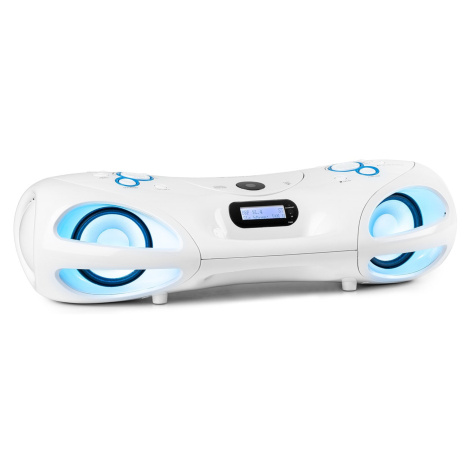 Auna Spacewoofer DAB Boombox, CD-prehrávač, DAB+, UKW, Bluetooth, diaľkové ovládanie, LED