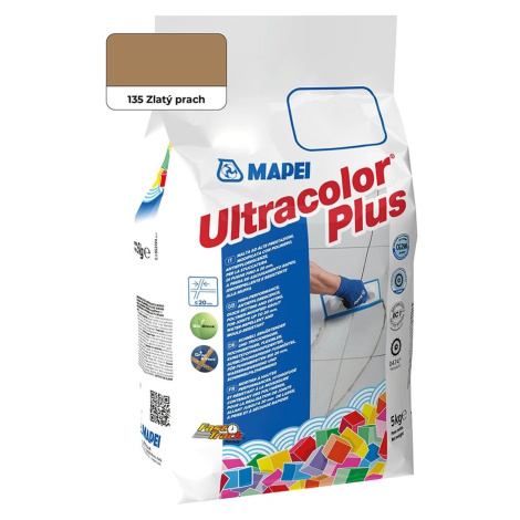 Mapei Škárovacia hmota Ultracolor Plus 5 kg, 135 zlatý prach