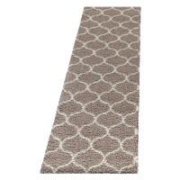 Béžový behúň 80x250 cm Salsa – Ayyildiz Carpets