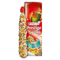 Maškrta Versele Laga Prestige tyčinky pre veľké papagáje s ovocím 2ks 140g