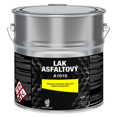 BARVY A LAKY HOSTIVAŘ A1010 - Asfaltový lak 1999 - čierna 9 kg