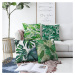 Súprava 4 obliečok na vankúše Minimalist Cushion Covers Summer Jungle, 55 x 55 cm