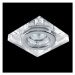 svietidlo DOWNLIGHT GU10/50W, CRYSTAL/CHR ALU,IP55 (EMITHOR)