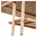 Záhradný barový set so strieškou 3ks bambusový,Záhradný barový set so strieškou 3ks bambusový
