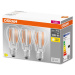 OSRAM filament LED žiarovka E27 Base 7,5W 2700K 3k