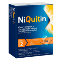 NIQUITIN Clear 14 mg/24 h 7 ks