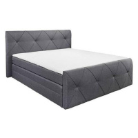 Boxspring posteľ CALGARY antracit 180x200 cm