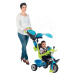 Smoby trojkolka Baby Driver Comfort Blue Smoby s EVA kolieskami modrá 741200