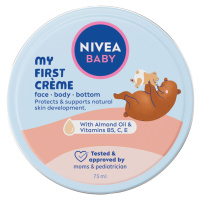 Nivea Baby krém na tvár, telo a zadoček 75ml