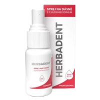 HERBADENT Professional sprej na ďasná s chlórhexidínom 25 ml