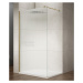 GELCO - VARIO GOLD MATT jednodielna sprchová zástena na inštaláciu k stene, sklo nordic, 1100  G