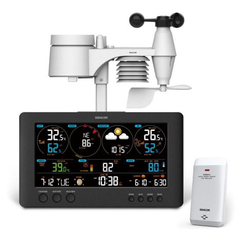 WiFi meteostanica pro. SENCOR SWS 12500