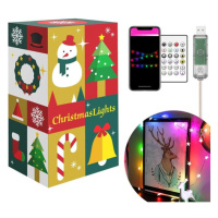 Smart LED vianočný reťaz 58381B 2m Bluetooth
