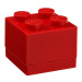 LEGO® mini  box 4 - červená 46 x 46 x 43 mm