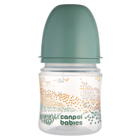 Canpol babies Antikoliková fľaša EasyStart Mountains 120 ml zelená