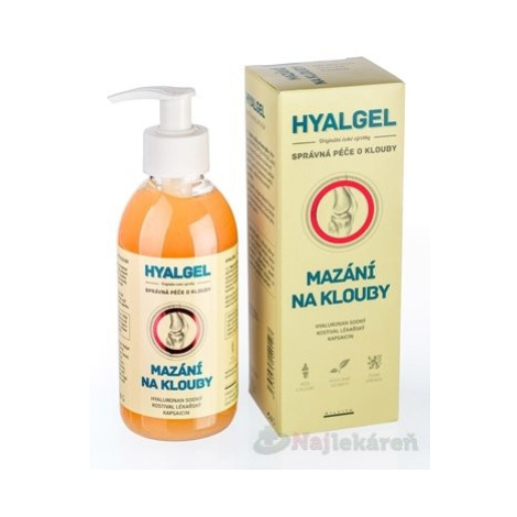 Hyalgel mazanie na kĺby 250 ml