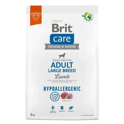 Brit Care Dog Hypoallergenic Adult Large Breed Lamb 3 kg