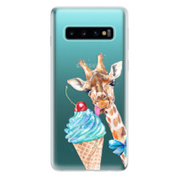 Odolné silikónové puzdro iSaprio - Love Ice-Cream - Samsung Galaxy S10