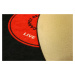 Kusový koberec Vinylová deska - 150x150 (průměr) kruh cm Mujkoberec Original