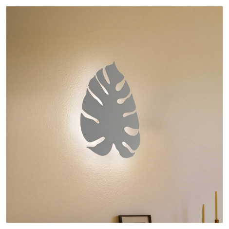 Nástenné svietidlo Monstera, tvar listu, 3 x G9, oceľ, béžová TK Lighting