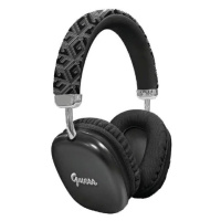 Slúchadlá Guess Bluetooth on-ear headphones GUBHK1GCTCSK black Gcube Metallic Script Logo (GUBHK