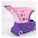 DOLONI Detské auto s košíkom ružové