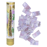 Párty konfety vystreľovacie EURO 30 cm