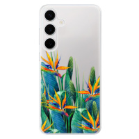 Odolné silikónové puzdro iSaprio - Exotic Flowers - Samsung Galaxy S24+