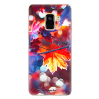 Odolné silikónové puzdro iSaprio - Autumn Leaves 02 - Samsung Galaxy A8 2018