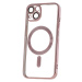 Plastové puzdro na Apple iPhone 13 Color Chrome MagSafe ružové
