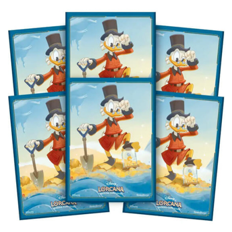 Ravensburger Disney Lorcana: obaly na karty - Scrooge McDuck (65 ks)