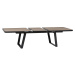 DEOKORK Hliníkový stôl GALIA 220/280x113 cm (antracit)