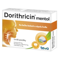 DORITHRICIN Mentol 20 tvrdých pastiliek