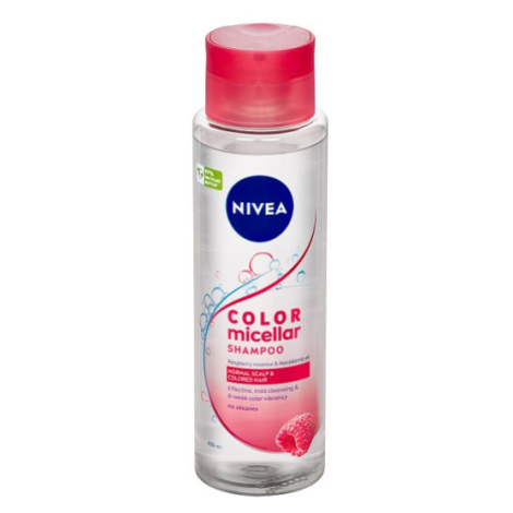 Nivea micellar  šampón pre farbené vlasy / malina 400ml