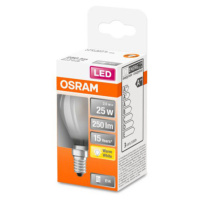 OSRAM Classic P LED žiarovka E14 2,5W 2.700K matná