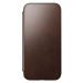 Nomad Leather MagSafe Folio iPhone 14 Pro Max hnedý