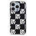 DKNY PC/TPU Checkered Pattern Zadný Kryt pre iPhone 15 Pro Black